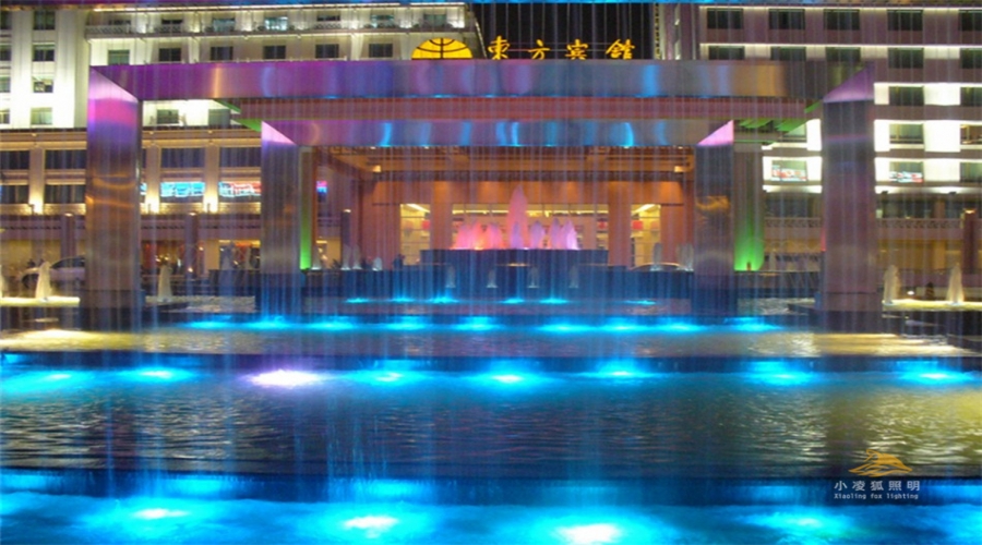 广州东方宾馆水池喷泉亮化工程