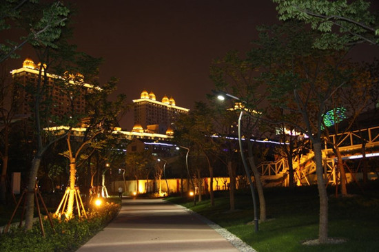 城市道路亮化与小区楼盘照明的区别