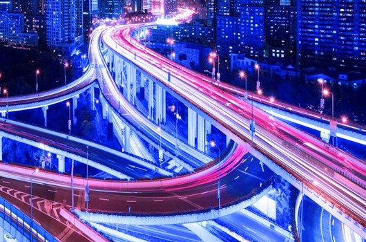 城市人行天桥、道路立交桥亮化照明效果图设计与灯具选用