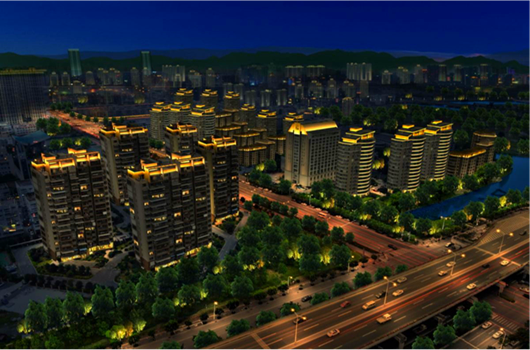 投光灯在楼体亮化设计中的重要性