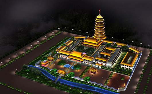 亮化工程师在设计古建筑彩画景观照明时应注意哪些！