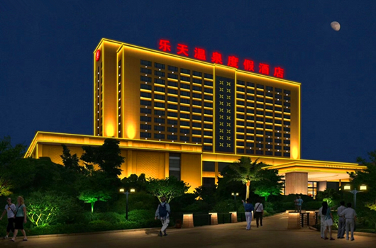 温泉酒店夜景照明工程应用灯具功率计算方法