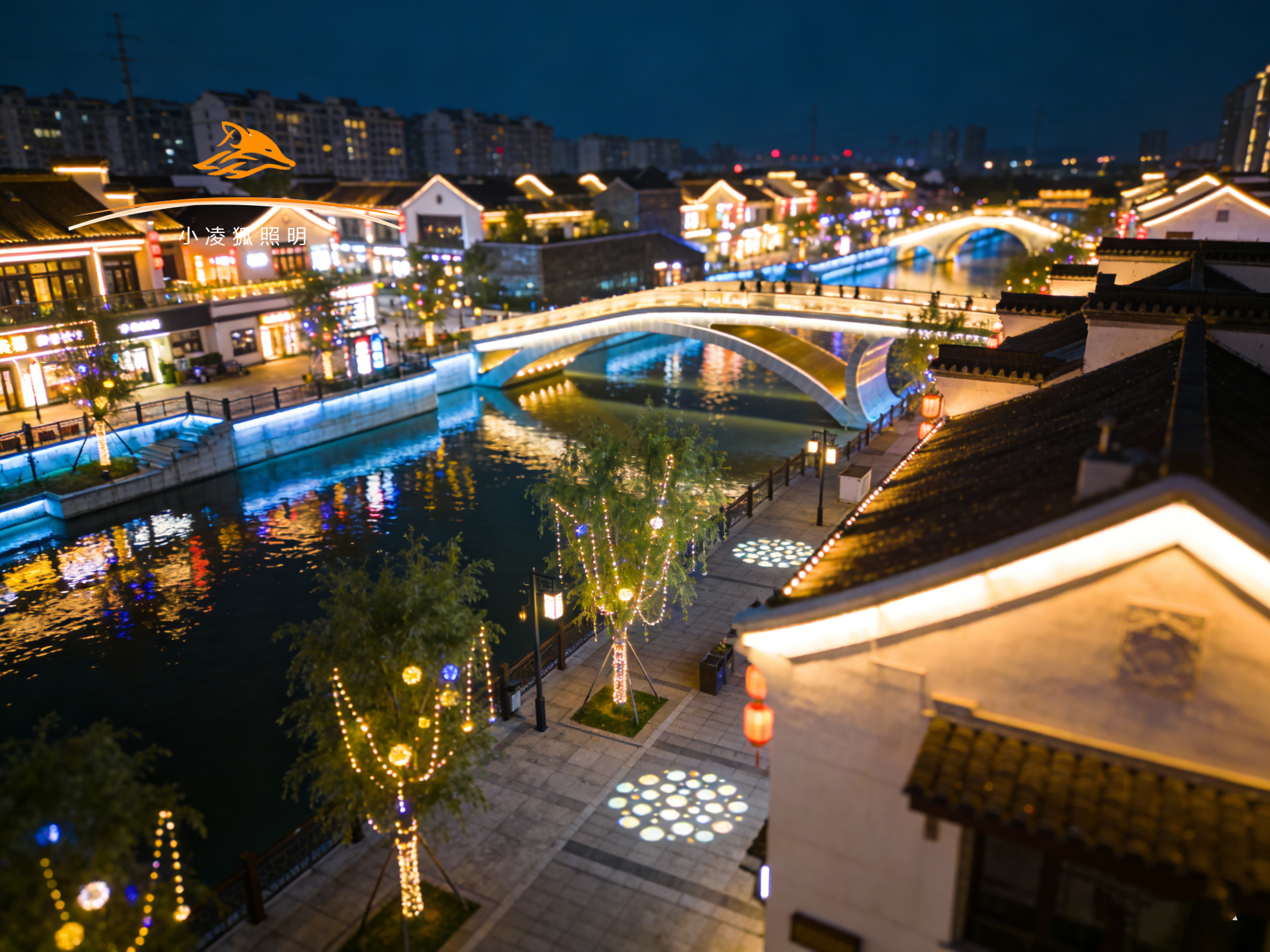 匠芯造光 赋能工程 深圳市九凌光电有限公司户外亮化工程灯具厂家